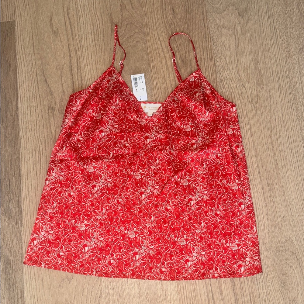 Westside silk tank top